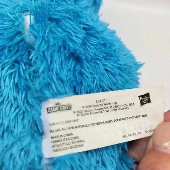 Peekaboo Cookie Monster Animated 12" Plush Talks Num Num Sounds Sesame Street - Picture 6 of 12